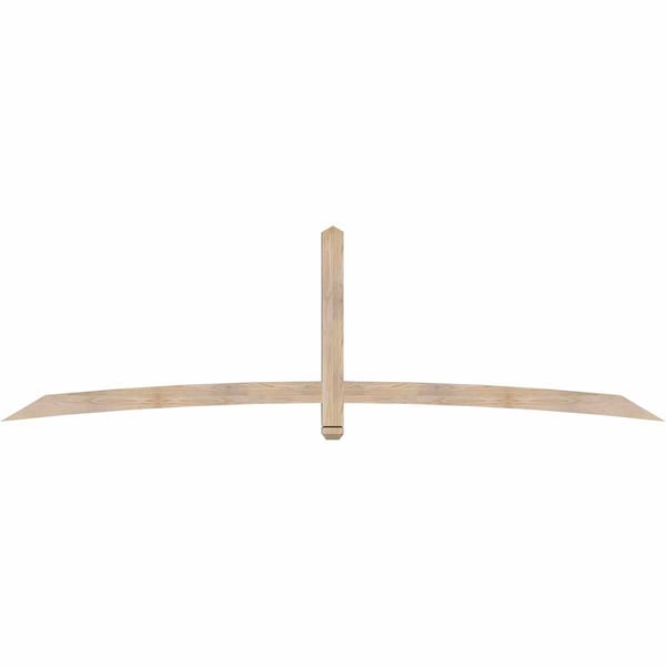 Ekena Millwork Bellingham Timber Gable Bracket, Douglas Fir, 108"W x 31 1/2"H x 3 1/2"D x 3 1/2"F, 7/12 Pitch GBW108X31X0404BEL00SDF - main